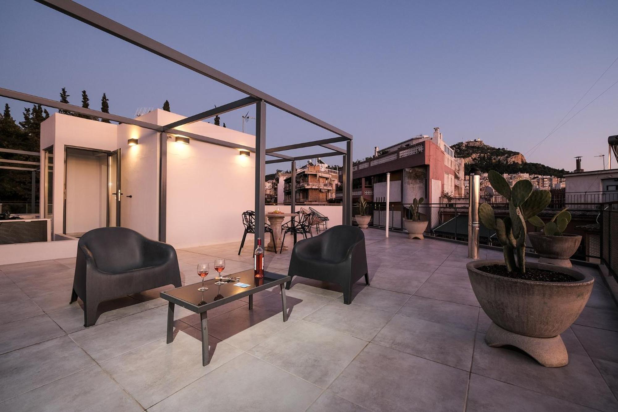 Strefi Hill Suites Athene Buitenkant foto